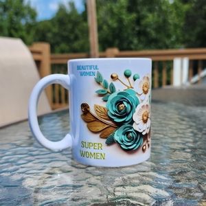 Beautiful Women, W/ Free Gift Box, Sweet Heart, I love Mom, 11oz